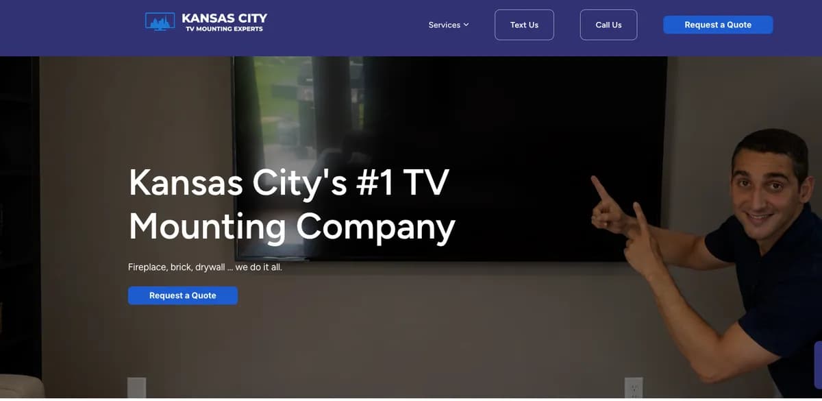 Kansas City TV Mounting Experts