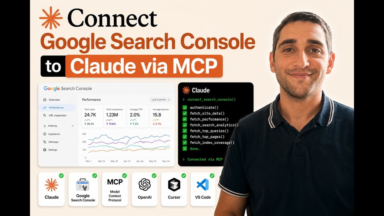 Connect Google Search Console to Claude with MCP (Step-by-Step)