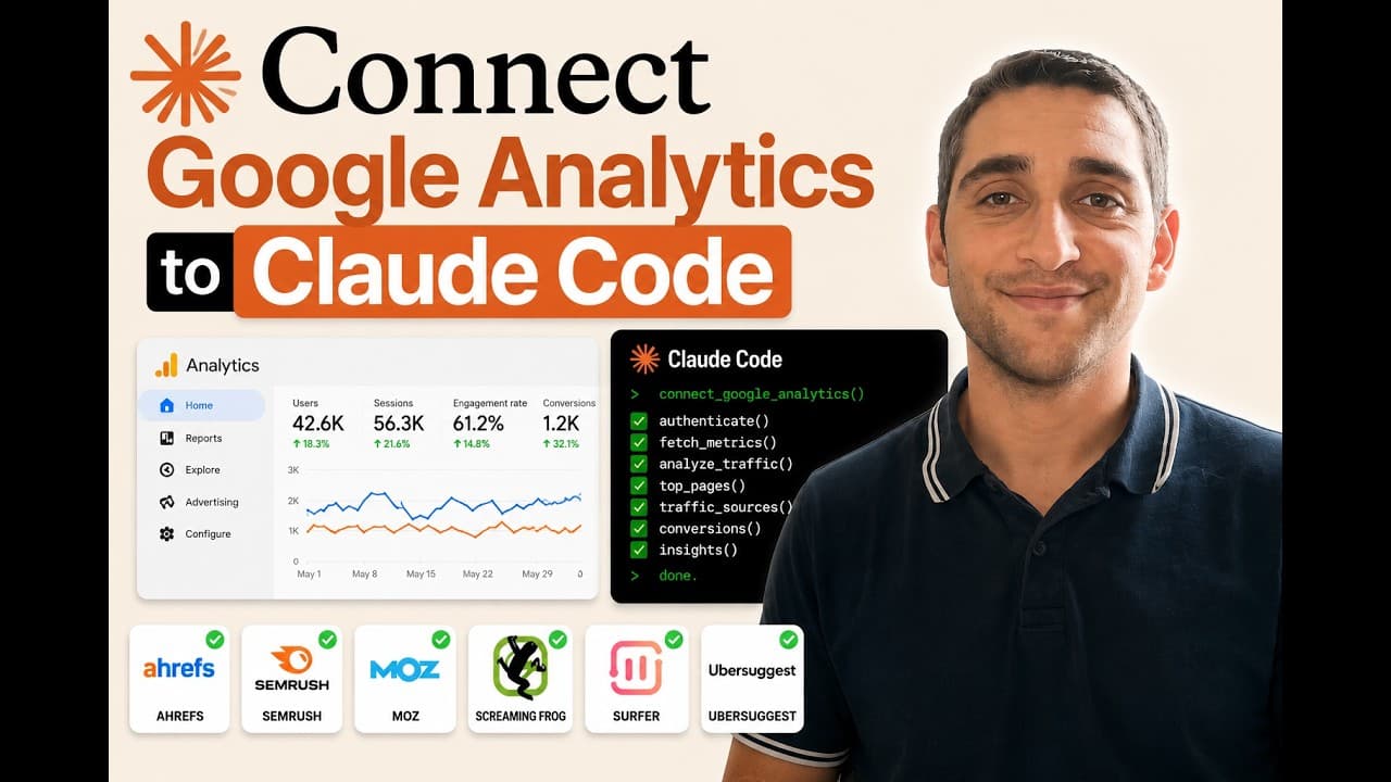 Connect Google Analytics to Claude Code with MCP (Step-by-Step)